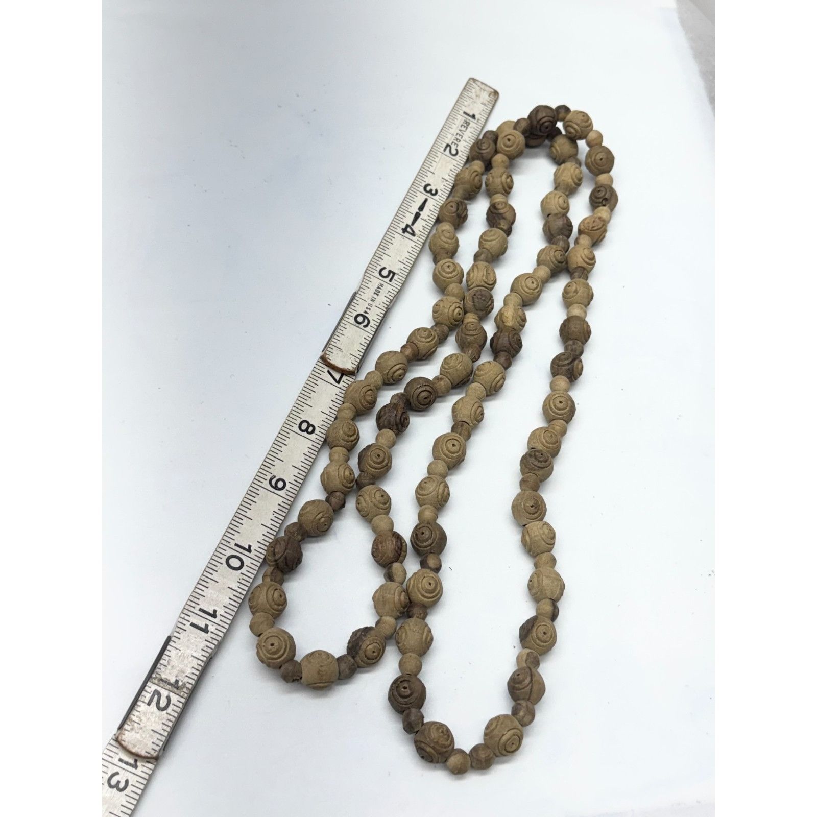 Vintage Vintage wooden beaded necklace Size ONE SIZE - 3 Thumbnail