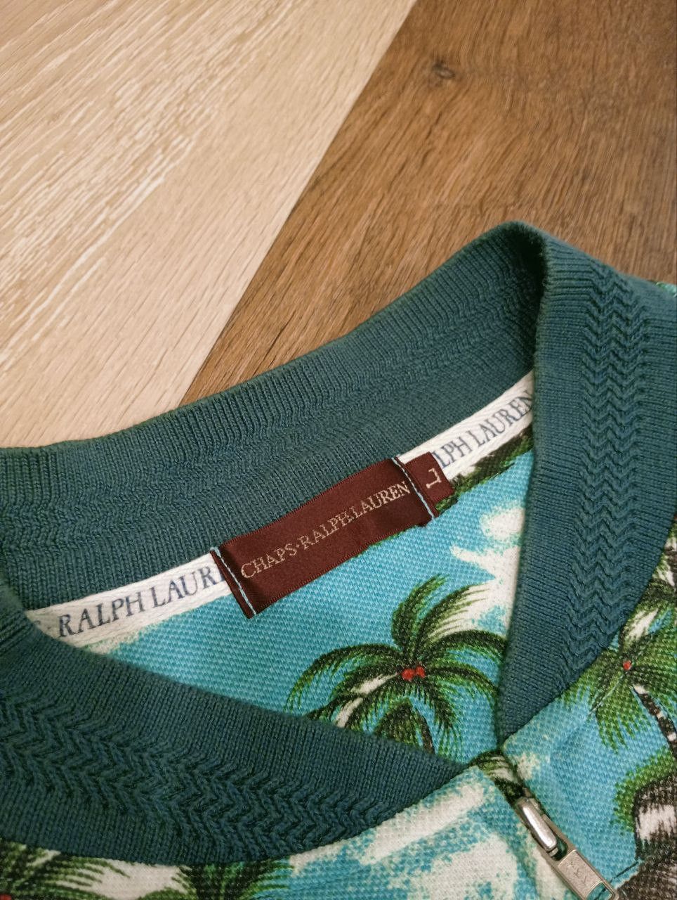 Chaps Ralph Lauren CHAPS RALPH LAUREN ALOHA PRINTED BOMBER JACKET - SIZE L Size US L / EU 52-54 / 3 - 4 Thumbnail