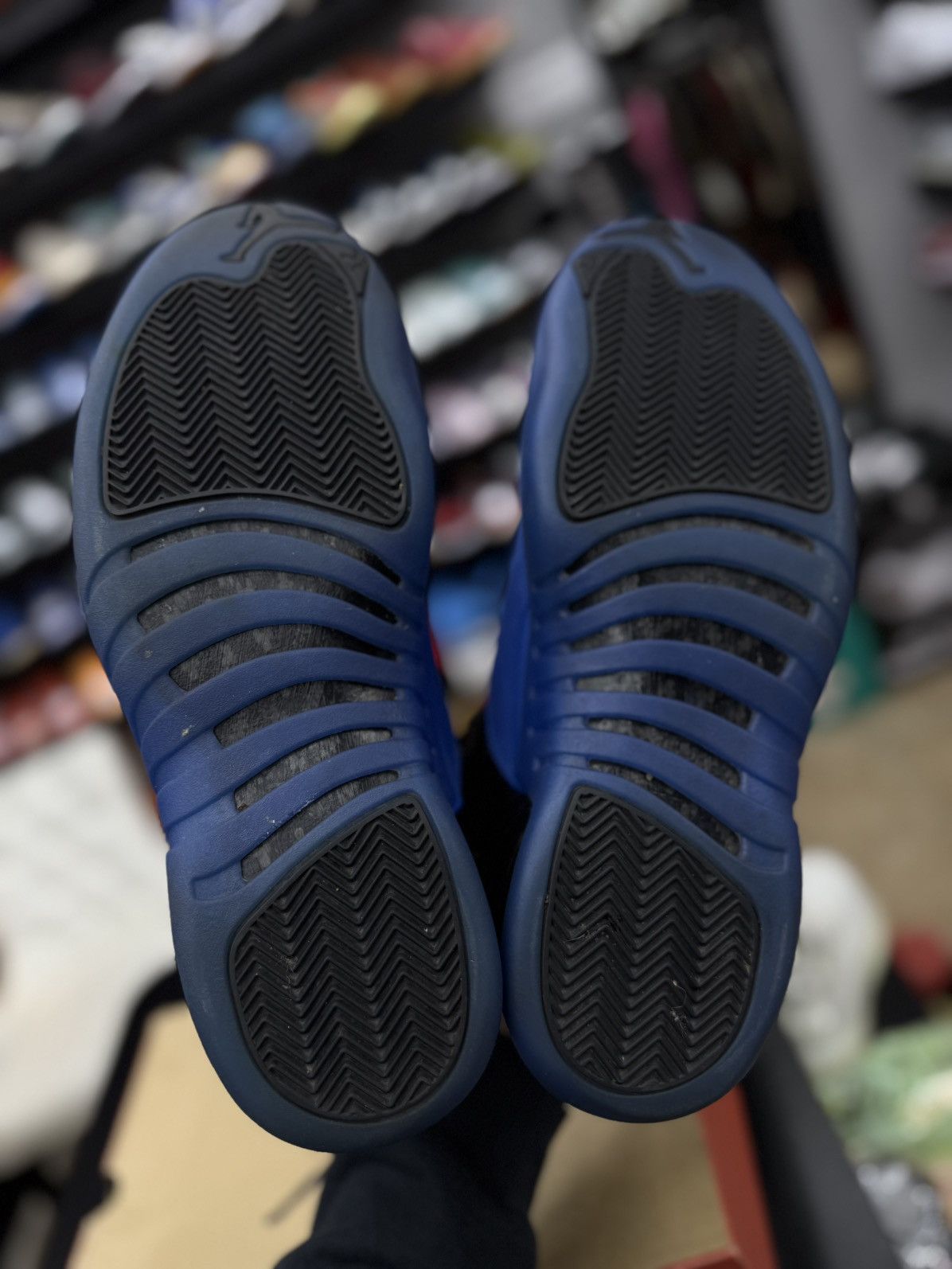 Jordan Brand × Nike Jordan 12 Blueberry Royal Blue Size 11.5 2019 Size US 11.5 / EU 44-45 - 18 Thumbnail
