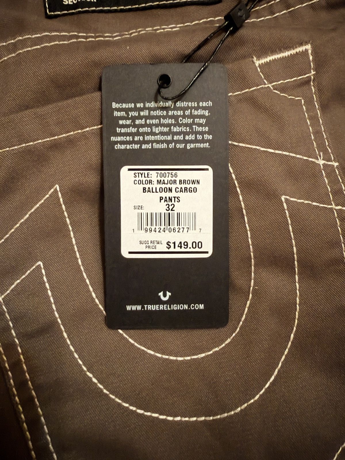 True Religion Balloon Cargo Size US 32 / EU 48 - 5 Thumbnail
