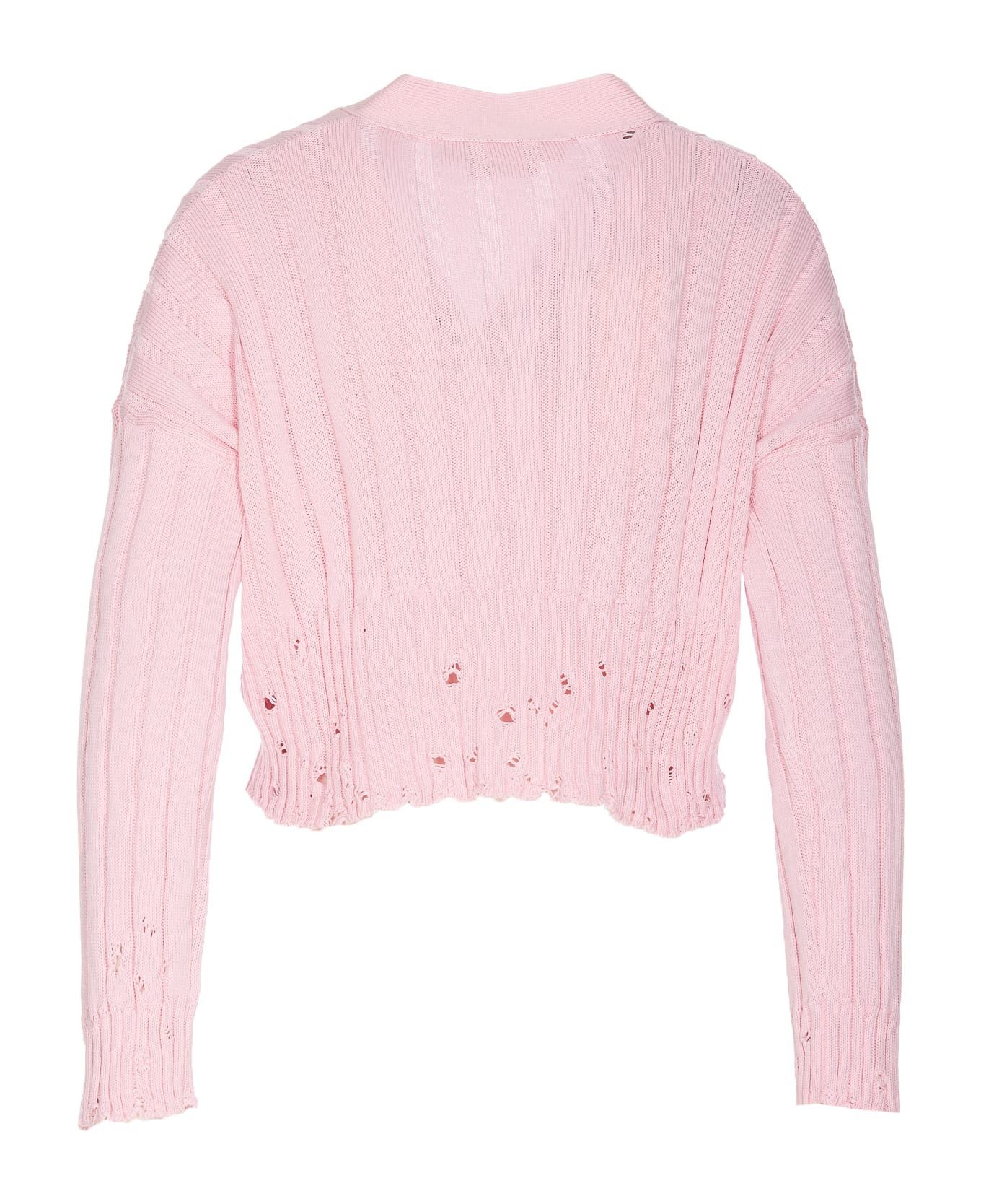 Marni o1y1125 Cardigan in Pink Size M / US 6-8 / IT 42-44 - 2 Thumbnail