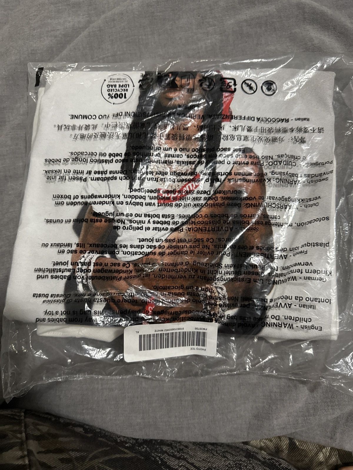 Supreme supreme playboi carti photo tee Size US XL / EU 56 / 4 - 3 Thumbnail