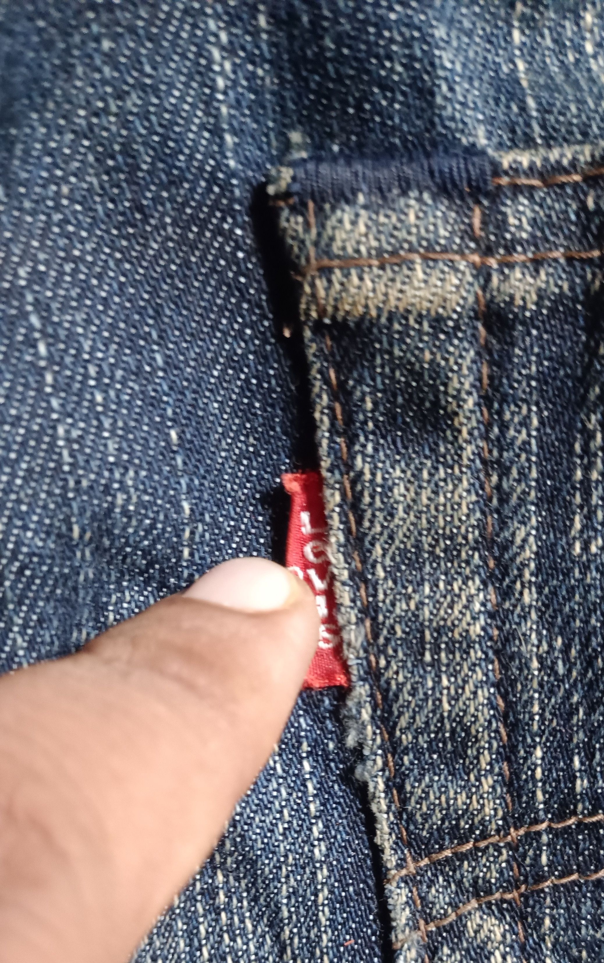 Levi's Vintage 90s💥 Levi's Premium Red Tab Button 109 Size US 30 / EU 46 - 13 Thumbnail