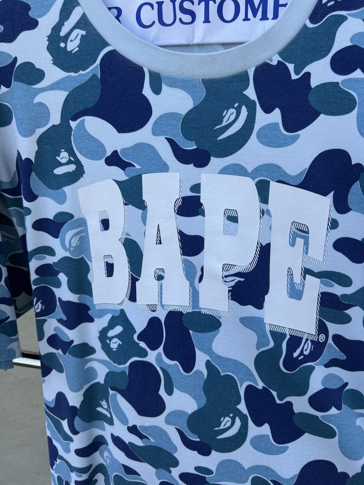 Bape Bape ABC camo logo tee Size US XL / EU 56 / 4 - 2 Thumbnail