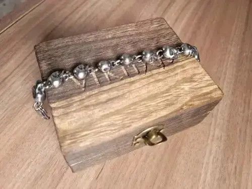 Jewelry Skull Chain Bracelet Size ONE SIZE - 4 Thumbnail
