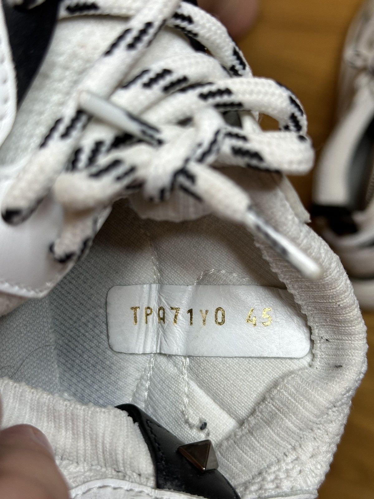 Valentino Vintage Valentino Garavani Reflex Sneakers Hi Top size 45 Size US 12 / EU 45 - 10 Thumbnail