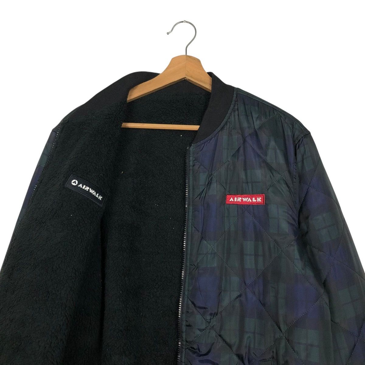Japanese Brand 🔥VINTAGE REVERSIBLE BOMBER JACKET AIRWALK ISSEY MIYAKE Size US XL / EU 56 / 4 - 14 Thumbnail