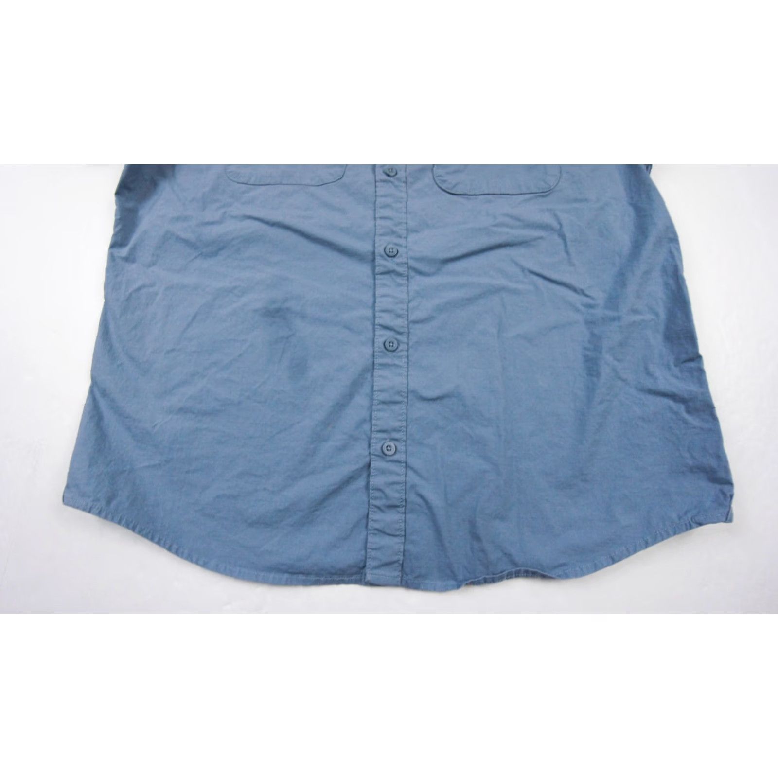 Mountain Hardwear Mountain Hardwear Button-Up Shirt Mens Large Blue Short Sleeve Ripstop Outdoor Size US L / EU 52-54 / 3 - 4 Thumbnail