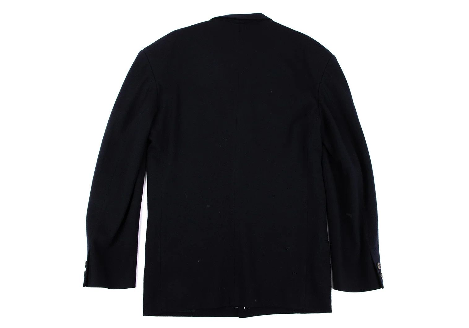 Yohji Yamamoto Yohji Yamamoto Wool Pocket Jacket Navy M Size US M / EU 48-50 / 2 - 12 Thumbnail