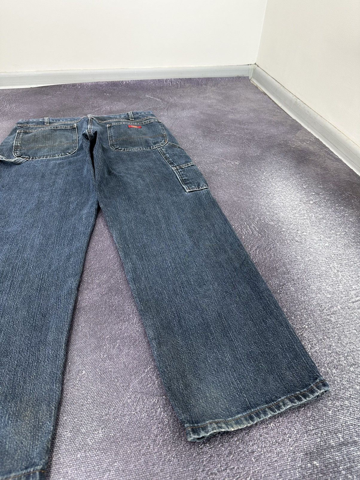 Dickies Vintage Dickies Distressed Denim USA Baggy Opium Work Pants Size US 34 / EU 50 - 4 Thumbnail