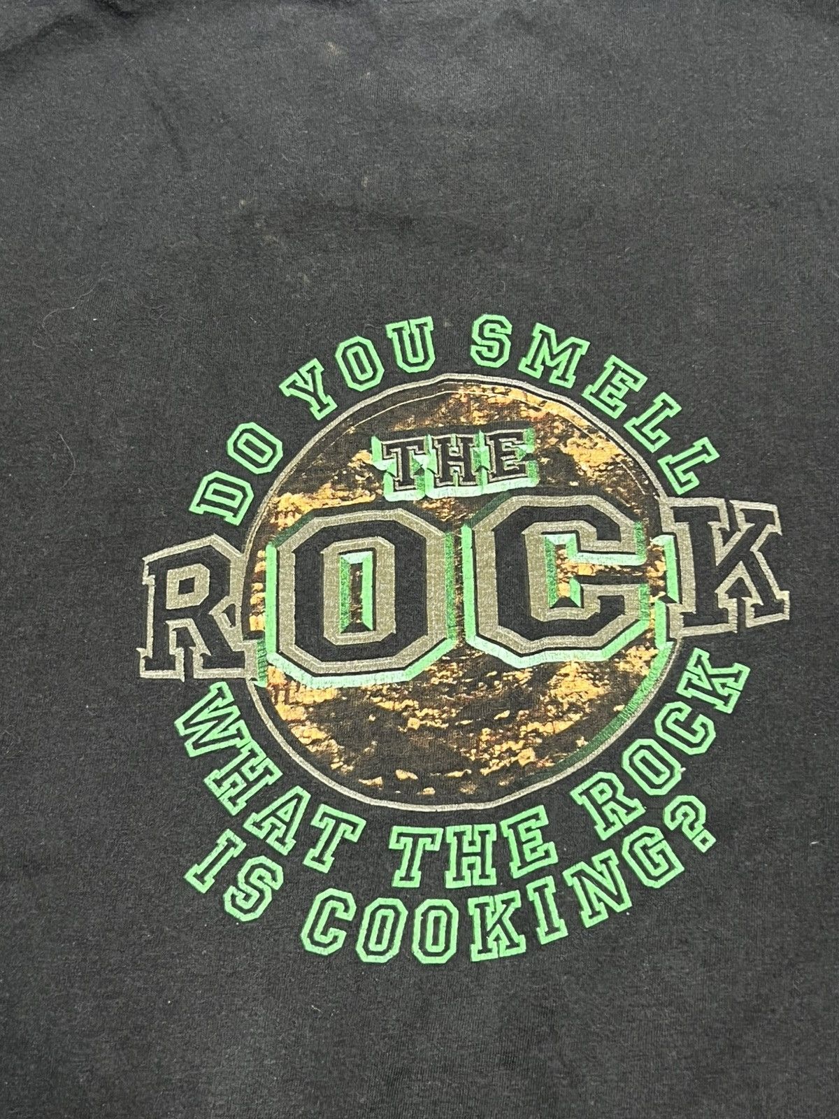 Vintage × WWF 1998 Vintage WWF The Rock Dwayne Johnson Wrestling Tee Size US M / EU 48-50 / 2 - 4 Thumbnail