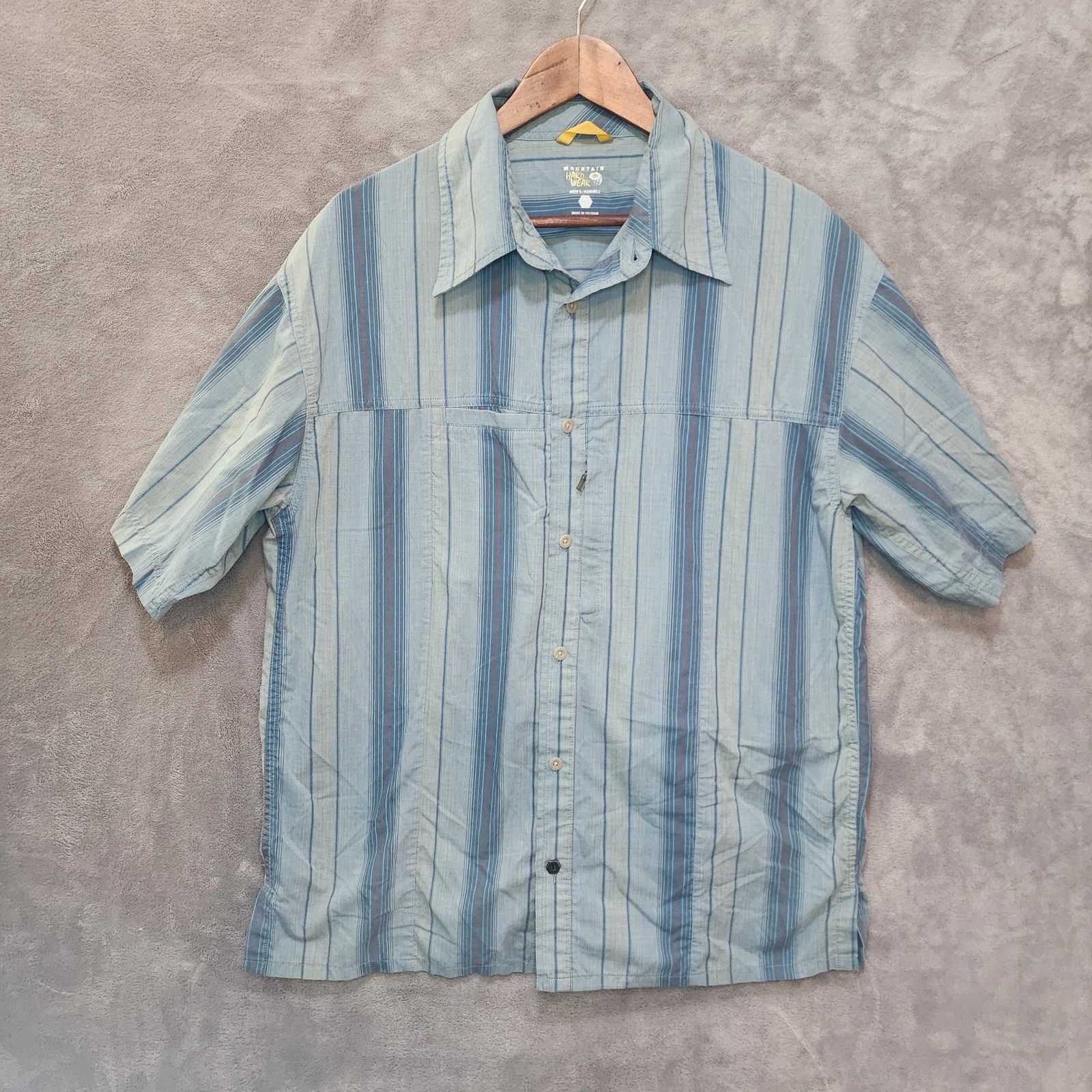 Mountain Hardwear Mountain Hardwear Men's XL Blue Hiking Shirt Size US XL / EU 56 / 4 - 1 Thumbnail