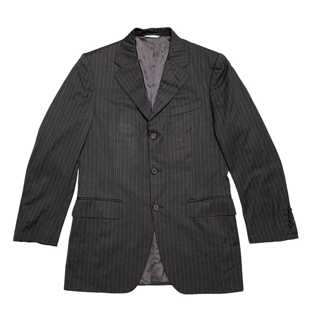Christian Dior Monsieur Christian Dior Stripe Blazer Jacket Size 46R - 1 Thumbnail