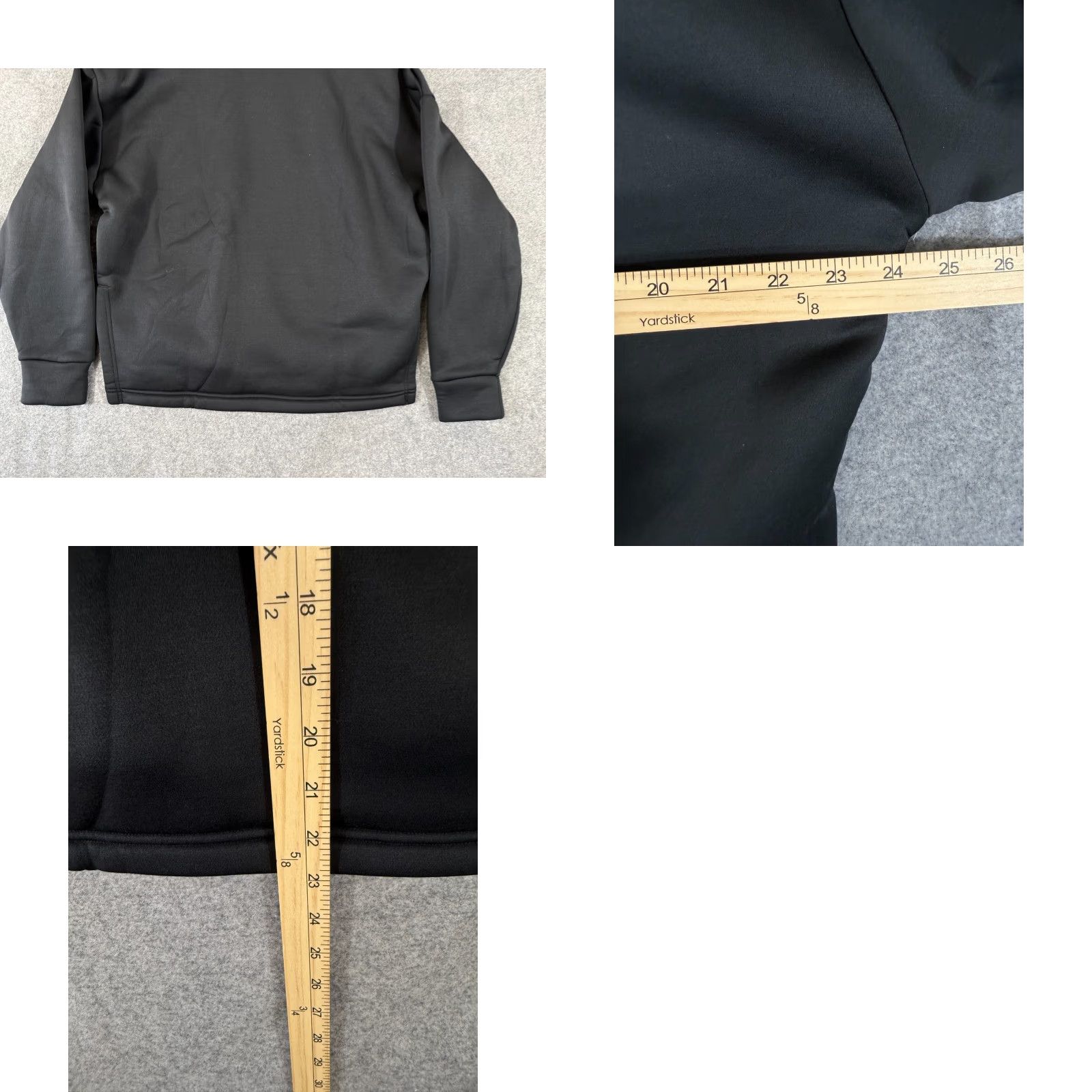 Under Armour Under Armour Fleece Jacket Womens S Black Half-Zip Pullover Mock Neck Long Sleeve NWT Size S / US 4 / IT 40 - 9 Thumbnail