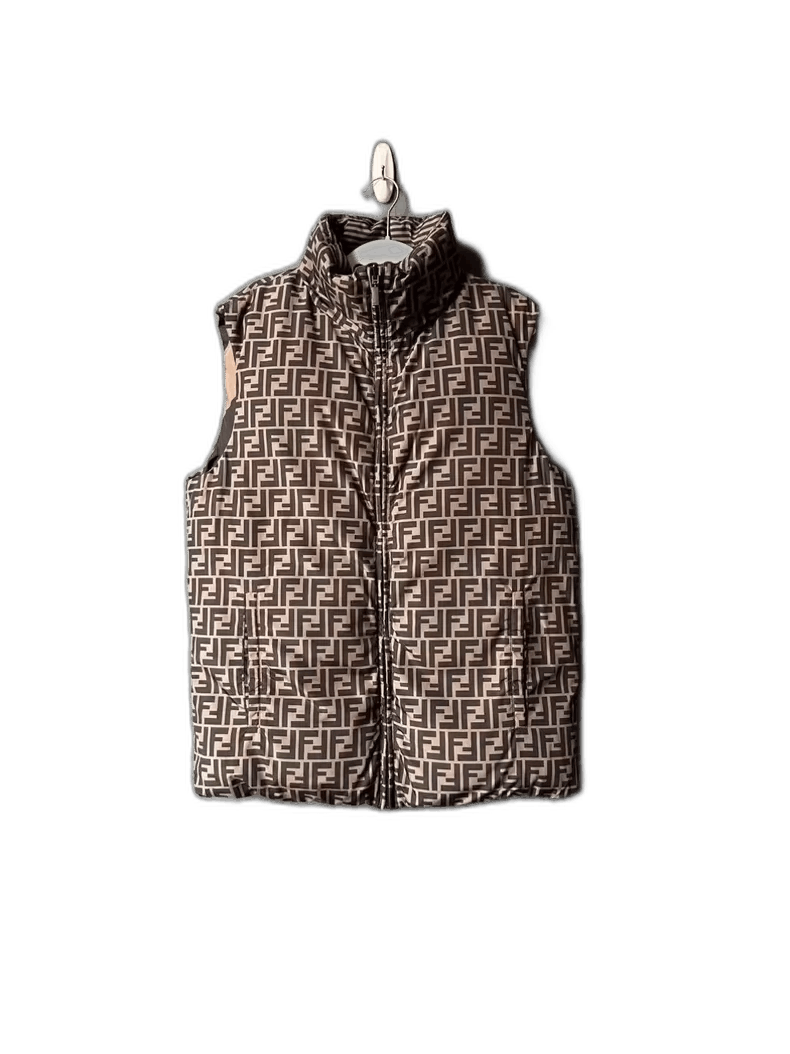 Fendi Fendi Reversible Down Vest Size 44 Size L / US 10 / IT 46 - 1 Thumbnail