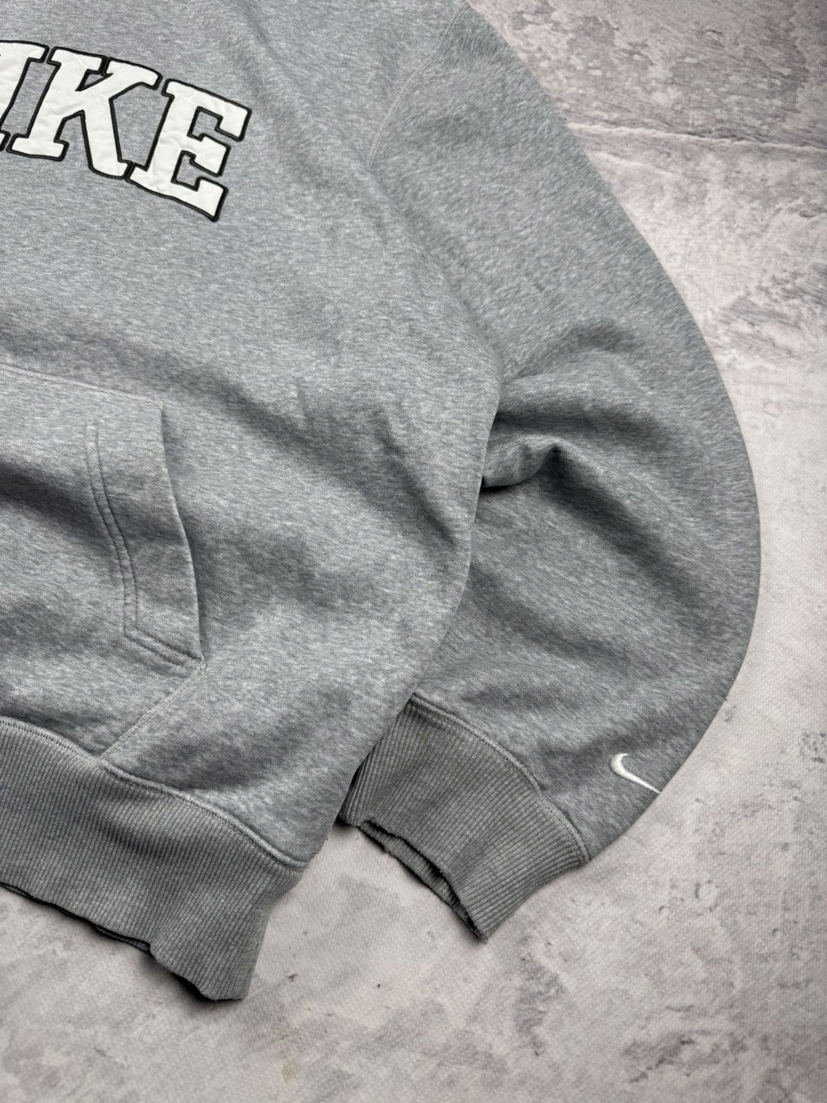 Nike × Vintage NIKE VINTAGE CENTER LOGO OVERSIZE BOXY HOODIE Size US XL / EU 56 / 4 - 3 Thumbnail