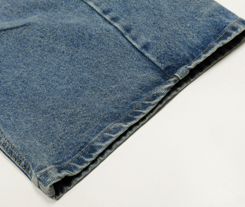 Jean American retro lightning pattern washed scimitar jeans Size US 32 / EU 48 - 5 Thumbnail
