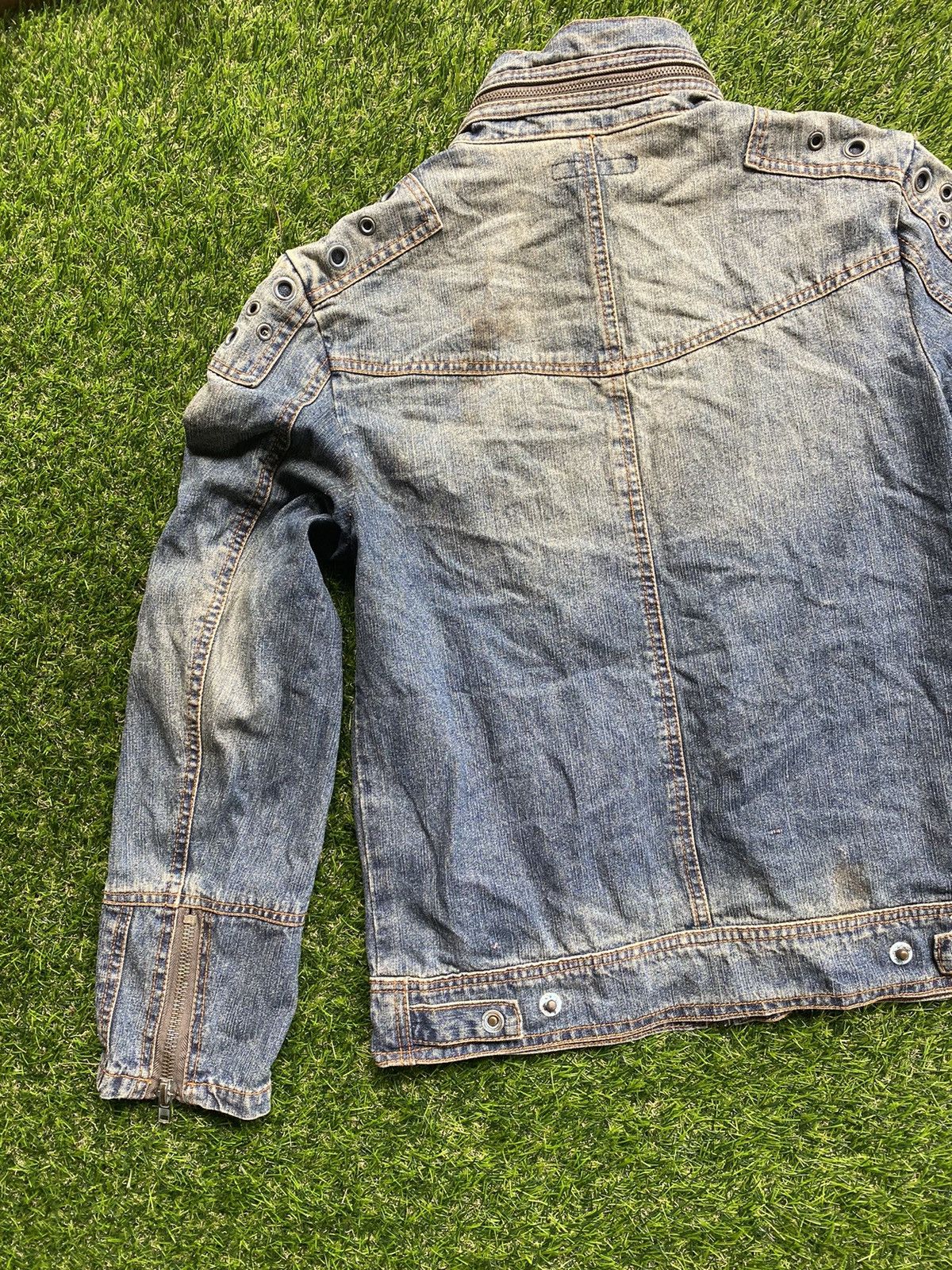 In The Attic 🔥 Distressed 🔥 Vintage In The Attic Jacket - Punk Design Size M / US 6-8 / IT 42-44 - 9 Thumbnail
