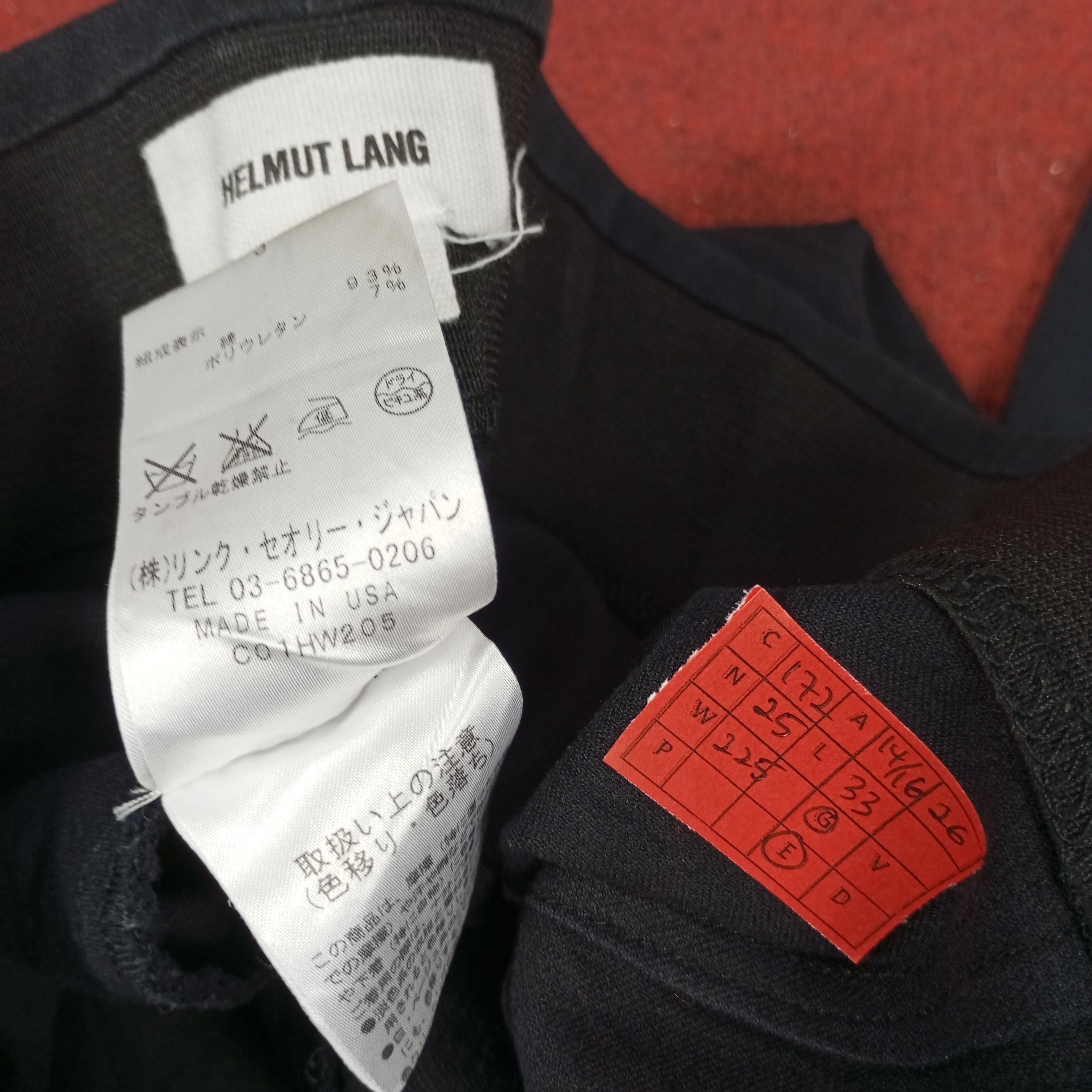 Helmut Lang × Vintage Helmut Lang Designer Brand Style Legging Pants Size 28" / US 6 / IT 42 - 14 Thumbnail
