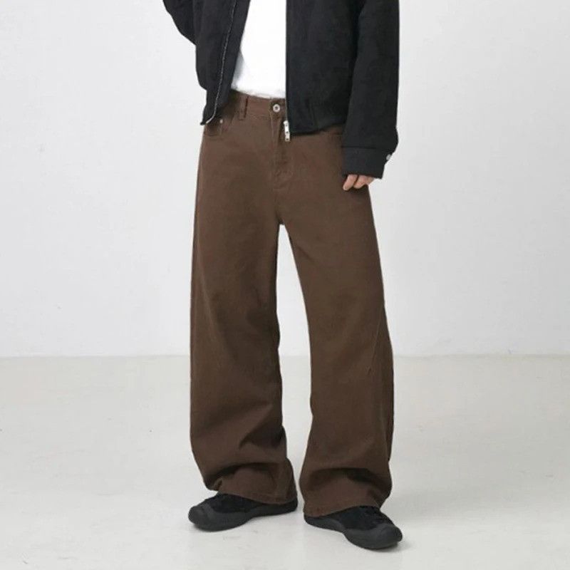 Jean × Vintage Streetwear Casual Straight Trousers Wide Leg Jeans Size US 32 / EU 48 - 1 Thumbnail