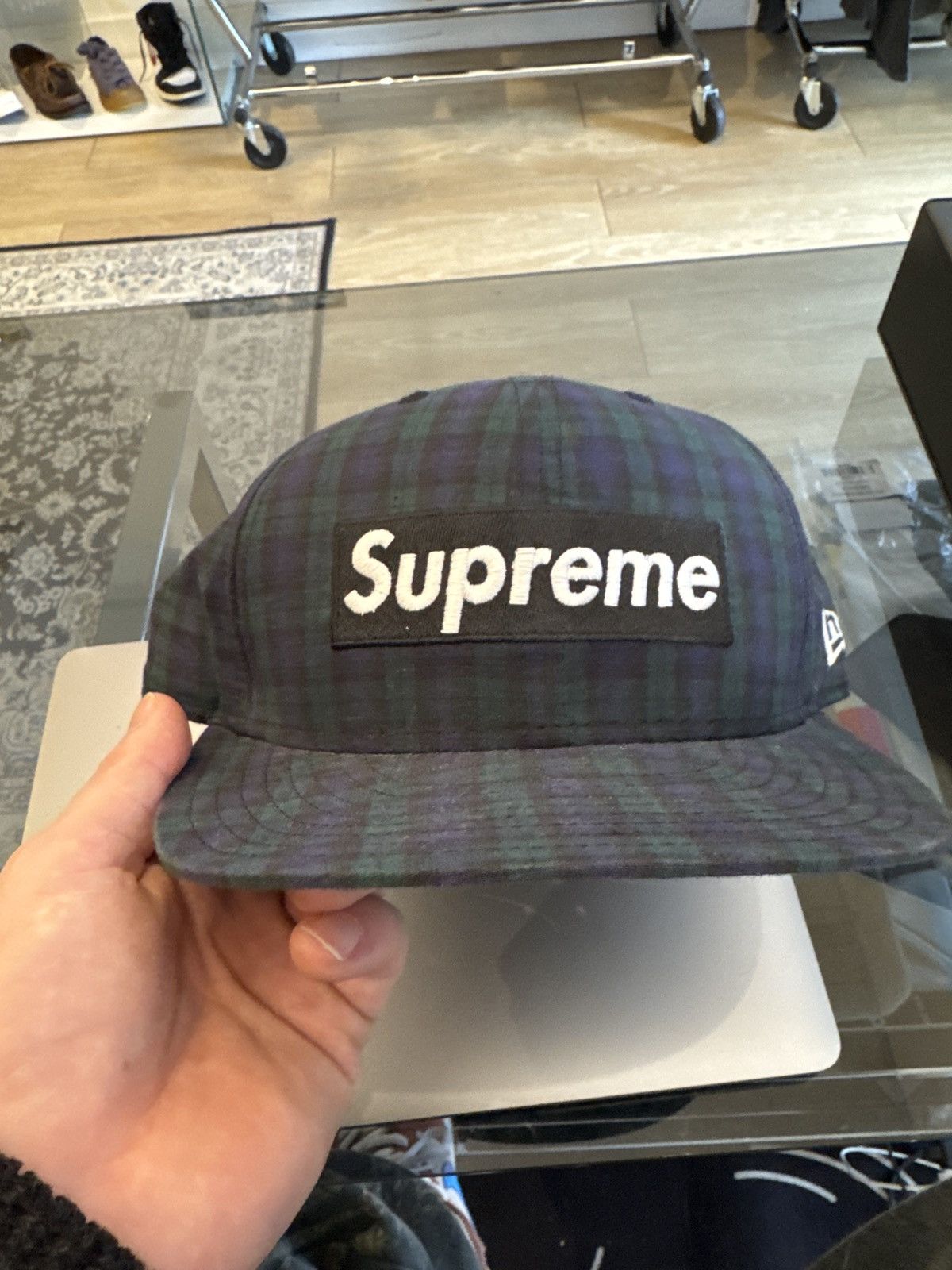 Supreme Plaid Hat | Grailed