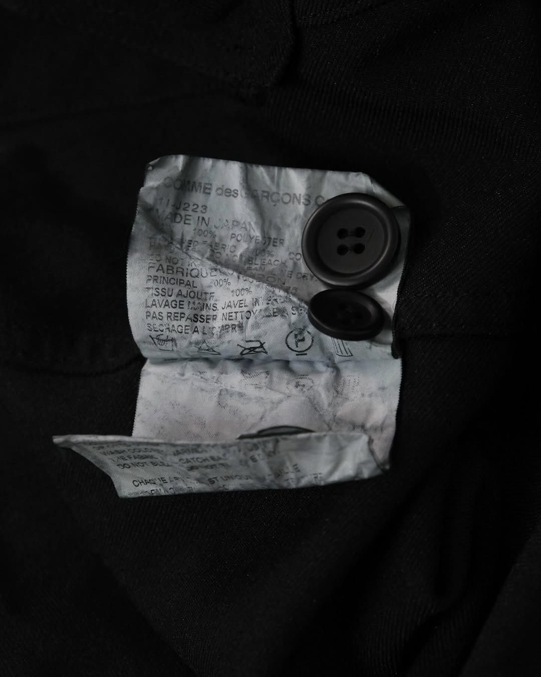 Comme des Garcons Black BLACK Comme des Garçons Camo Sleeve Hybrid Blazer Jacket Size US S / EU 44-46 / 1 - 7 Thumbnail
