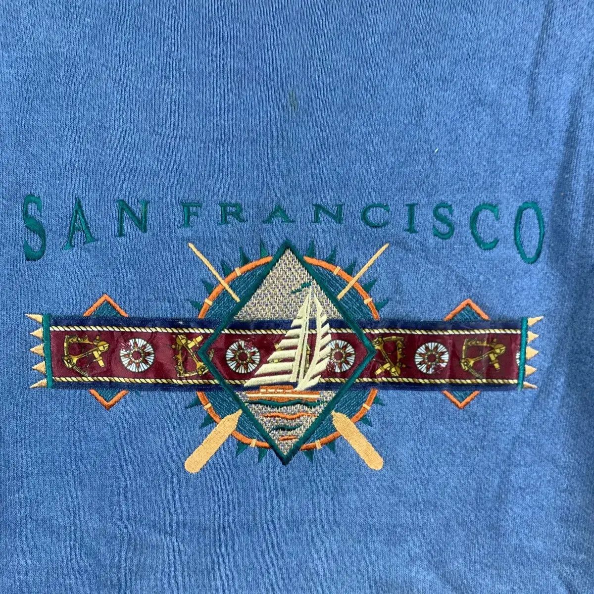 Vintage Vintage 80’ SAN FRANCISCO National Park Embossed Size US L / EU 52-54 / 3 - 3 Thumbnail