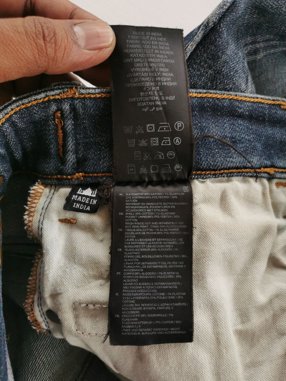 G-Star G Star Raw Holmer Tapered Jeans Size US 30 / EU 46 - 9 Thumbnail