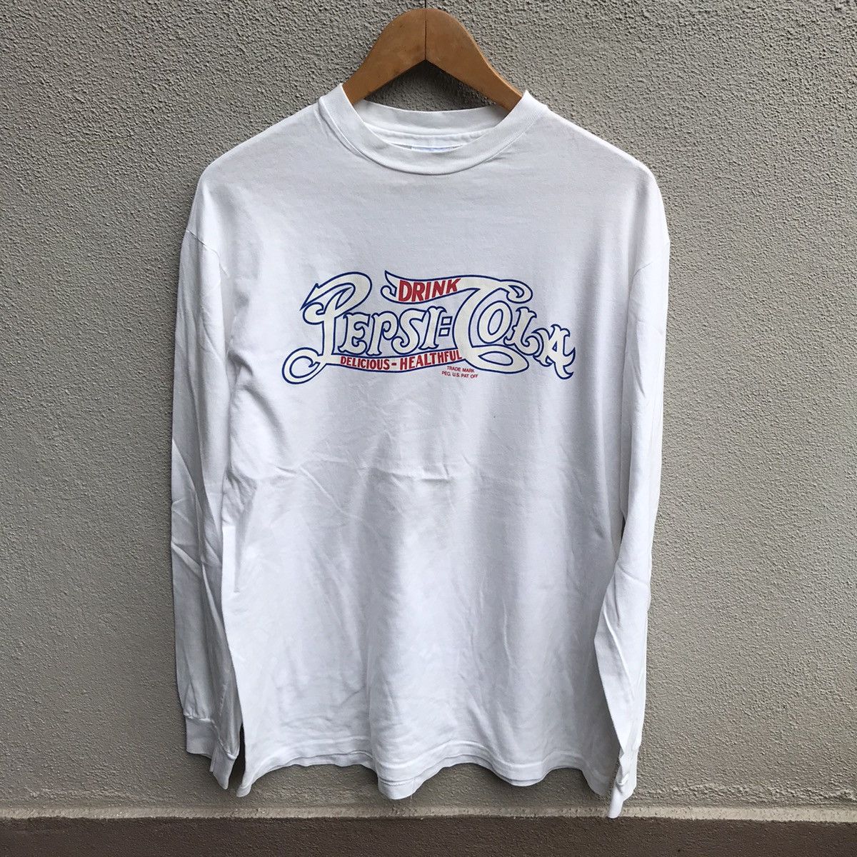 Coca Cola × Vintage Vintage 80s PEPSI COLA tee promo Size US M / EU 48-50 / 2 - 1 Thumbnail