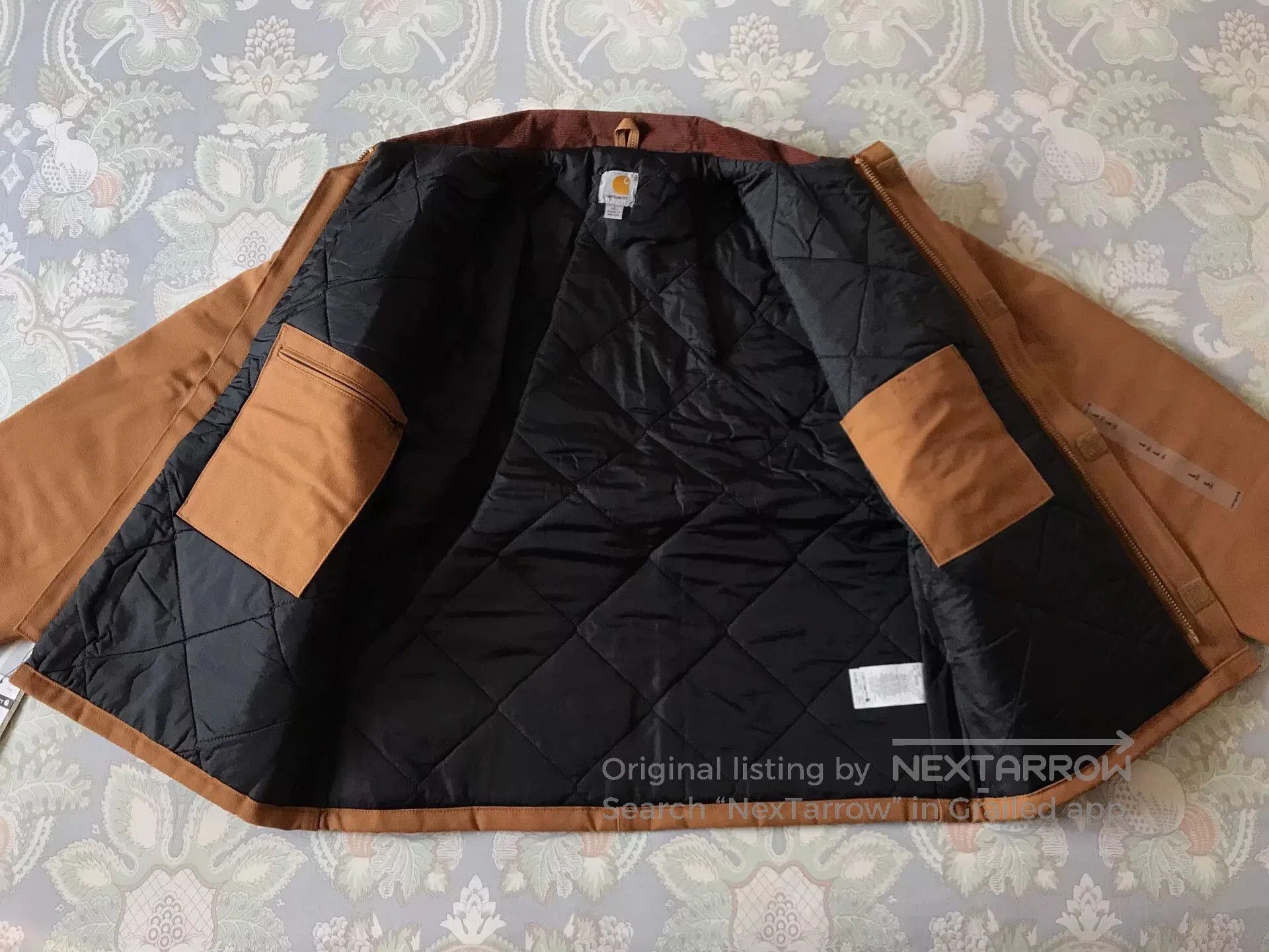 Carhartt Carhartt J002 Brown Canvas Work Jacket. Size US L / EU 52-54 / 3 - 3 Thumbnail