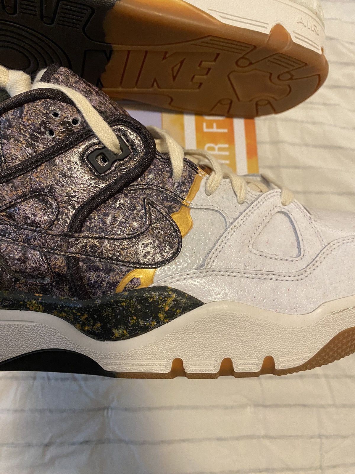 Nike Nike x Nigo Air Force 3 Kintsugi Phantom Sz13 Brand New Size US 13 / EU 46 - 15 Thumbnail