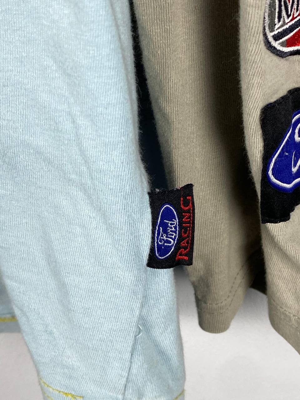 Ford × Vintage Vintage Ford Racing Streetwear Patch Longsleeve T Shirt Size US M / EU 48-50 / 2 - 6 Thumbnail