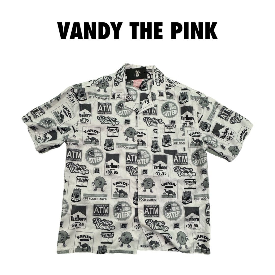 Vandy The Pink Vandy The Pink Cabana button up 2021 release Size US XL / EU 56 / 4 - 1 Thumbnail