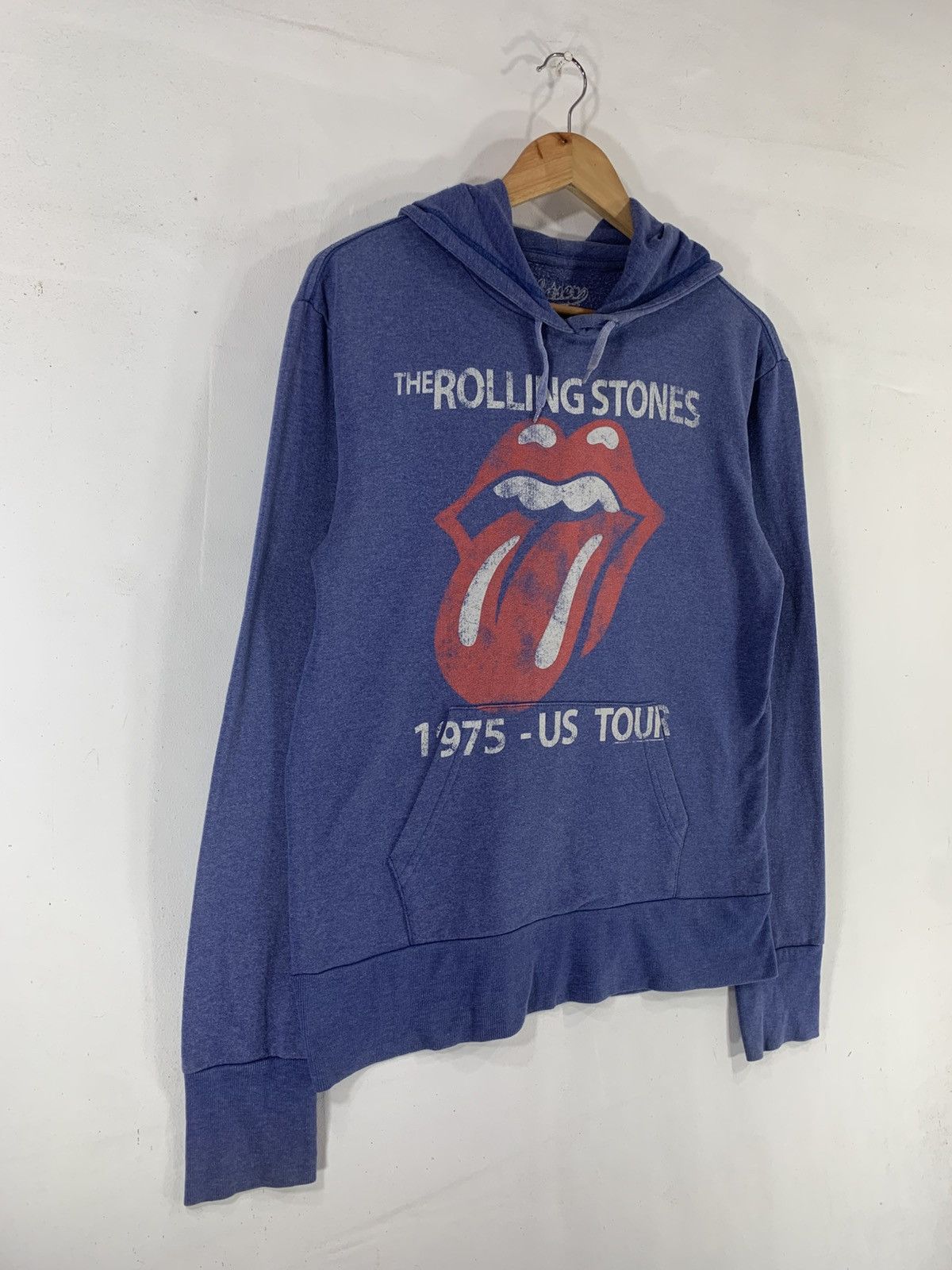 The Rolling Stones Vintage The Rolling Stones 1975 US Tour Hoodie Size US M / EU 48-50 / 2 - 9 Thumbnail