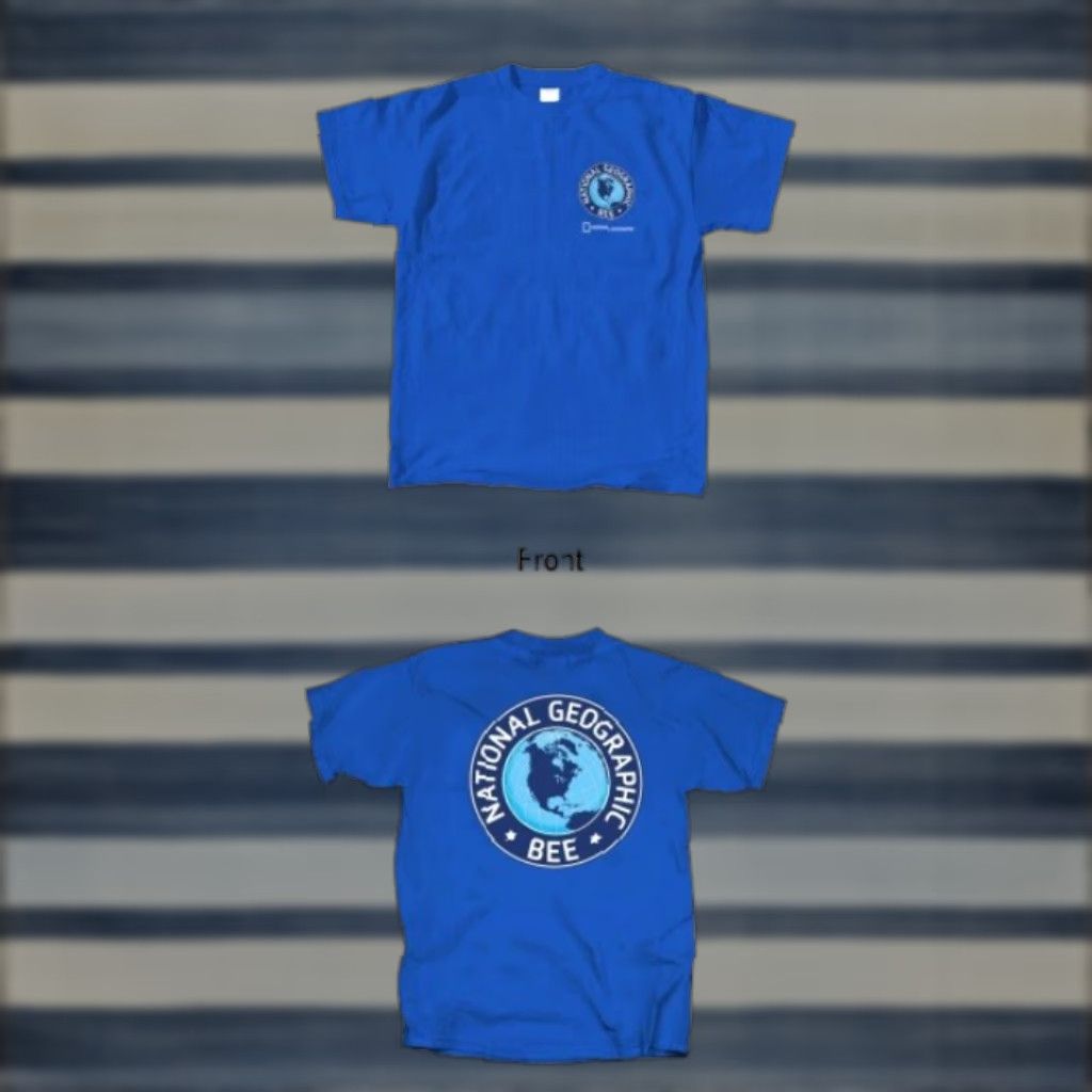 Vintage NATIONAL GEOGRAPHIC BEE Shirt Men XXL Blue 2018 Club Size US XXL / EU 58 / 5 - 1 Thumbnail