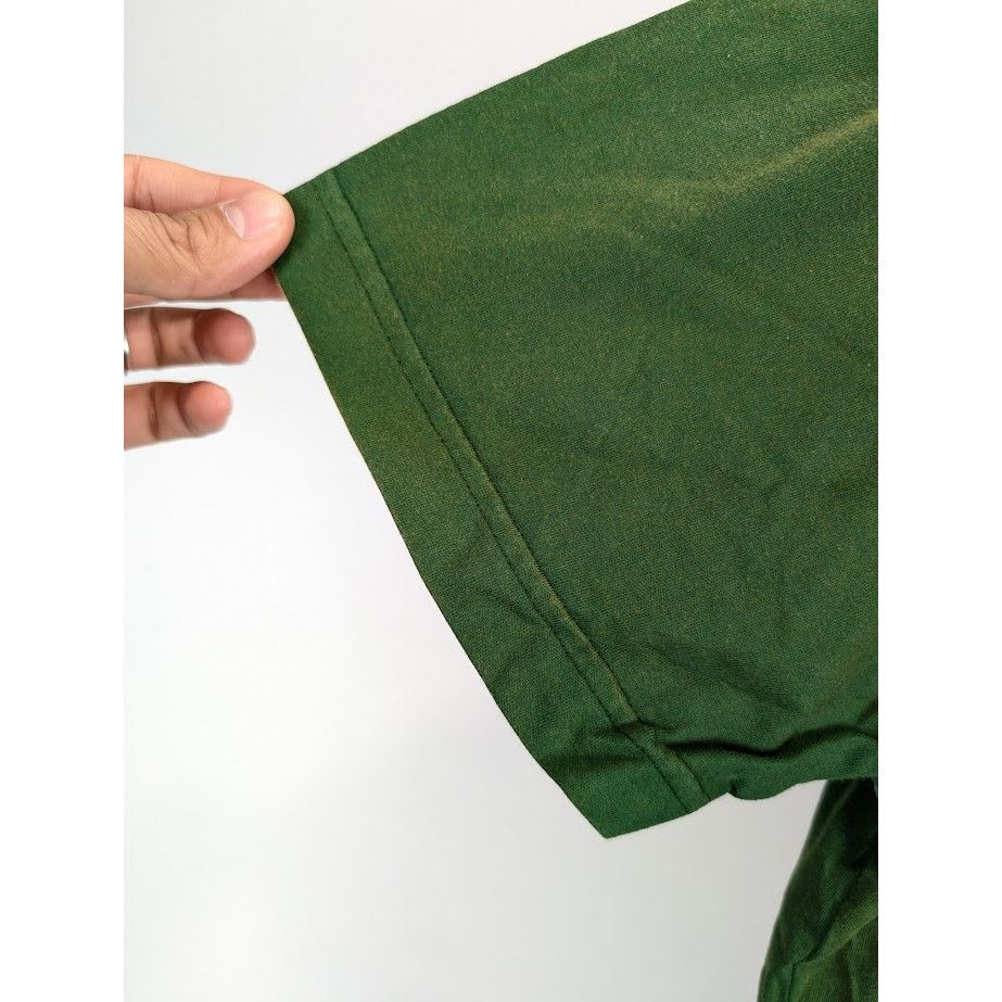 Palm Angels o1rshd1 College T-Shirt in Green Gold Size US L / EU 52-54 / 3 - 9 Thumbnail