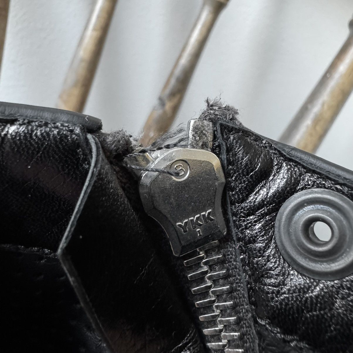 Rick Owens Rick Owens Black Spiral Zip Calf Leather Boots Size US 9 / EU 42 - 10 Thumbnail