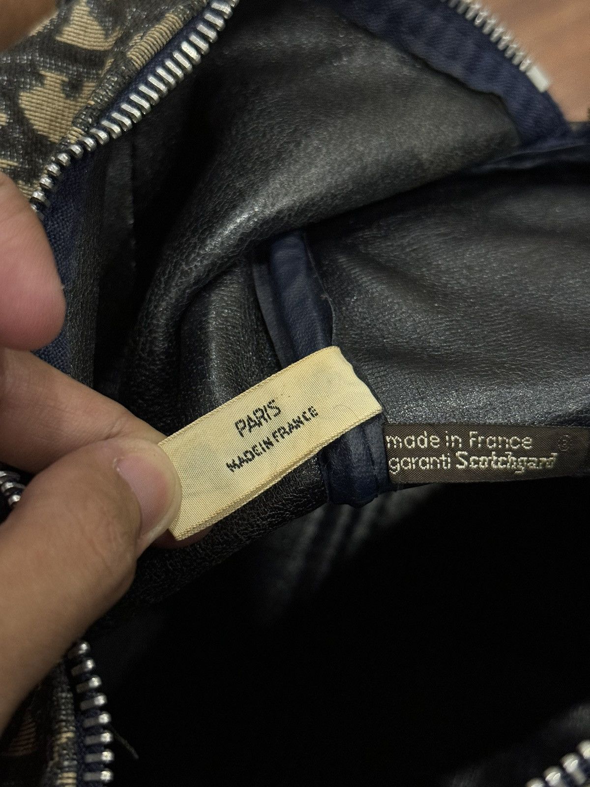 Dior Vintage - Dior Boston Trotter Monogram Bag Size ONE SIZE - 14 Thumbnail