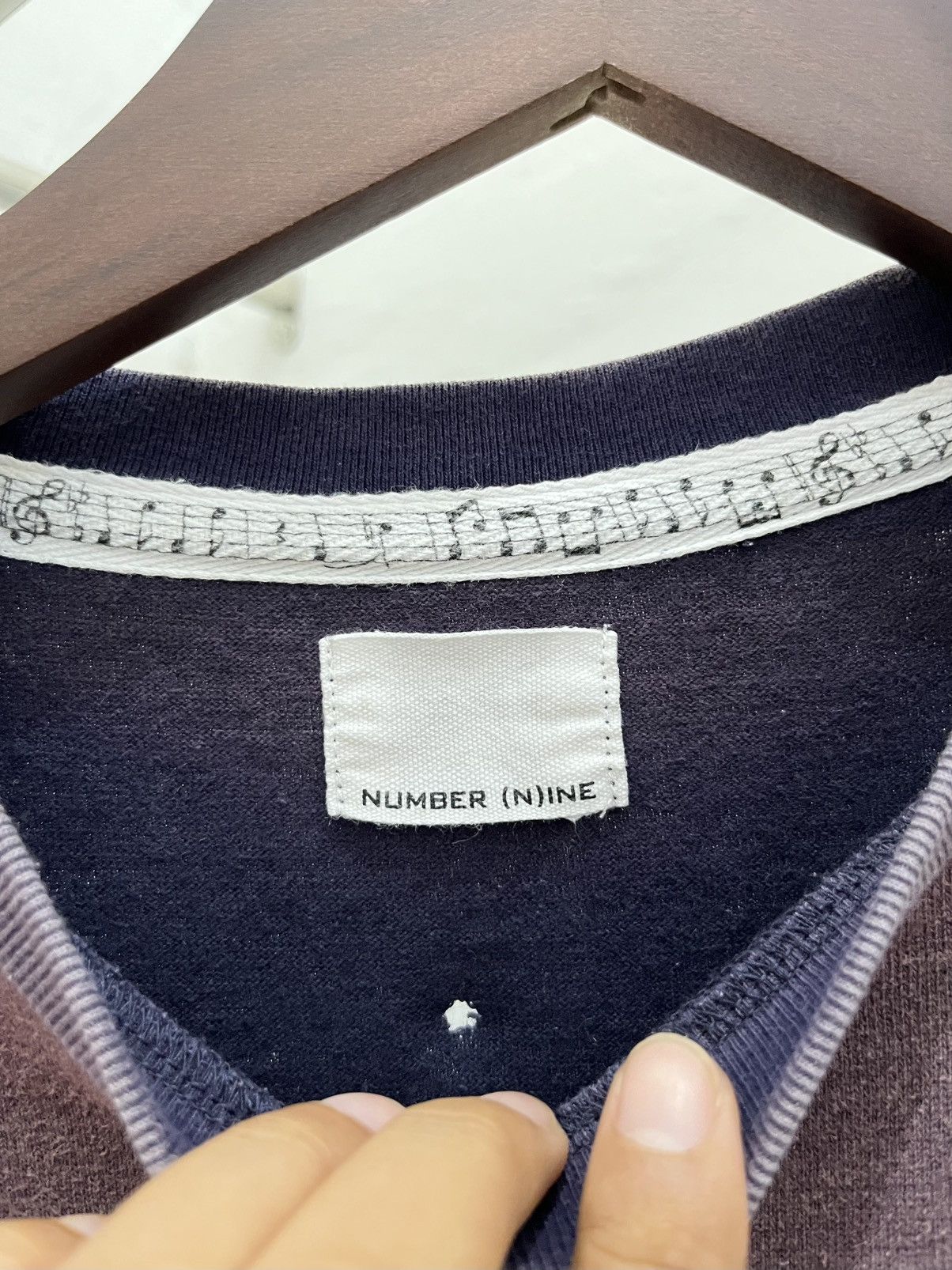 Number (N)ine Number Nine Bullet Hole Sun Faded Tee Size US M / EU 48-50 / 2 - 6 Thumbnail