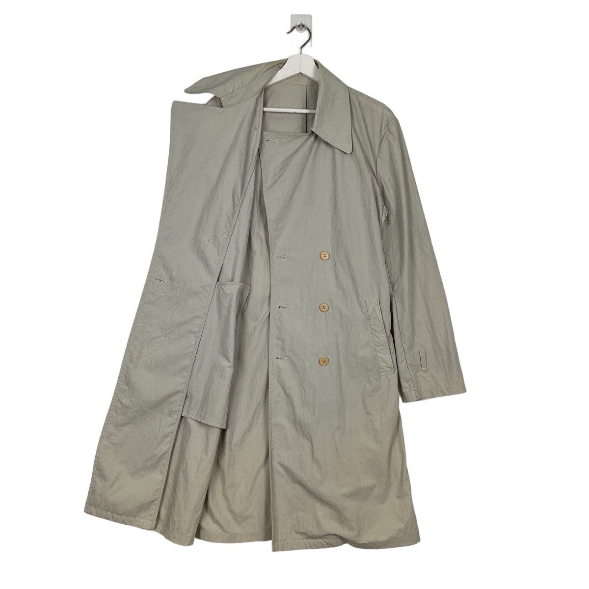 Lad Musician 🔥 THE LAD MUSICIAN LIGHT NYLON BELT TRENCH COAT Size US M / EU 48-50 / 2 - 1 Thumbnail