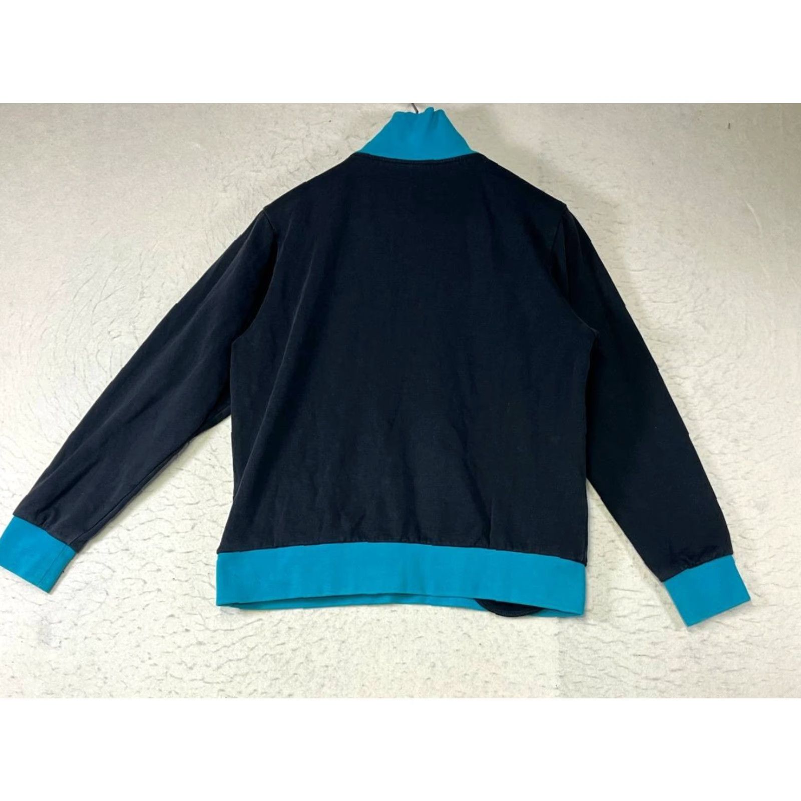 Teddy Fresh Teddy Fresh Sweatshirt Collared Zip Rainbow Stripe Multicolor 1/4 Zip Heavyweight Knit Cotton Y2K Streetwear Men M Size US M / EU 48-50 / 2 - 2 Thumbnail