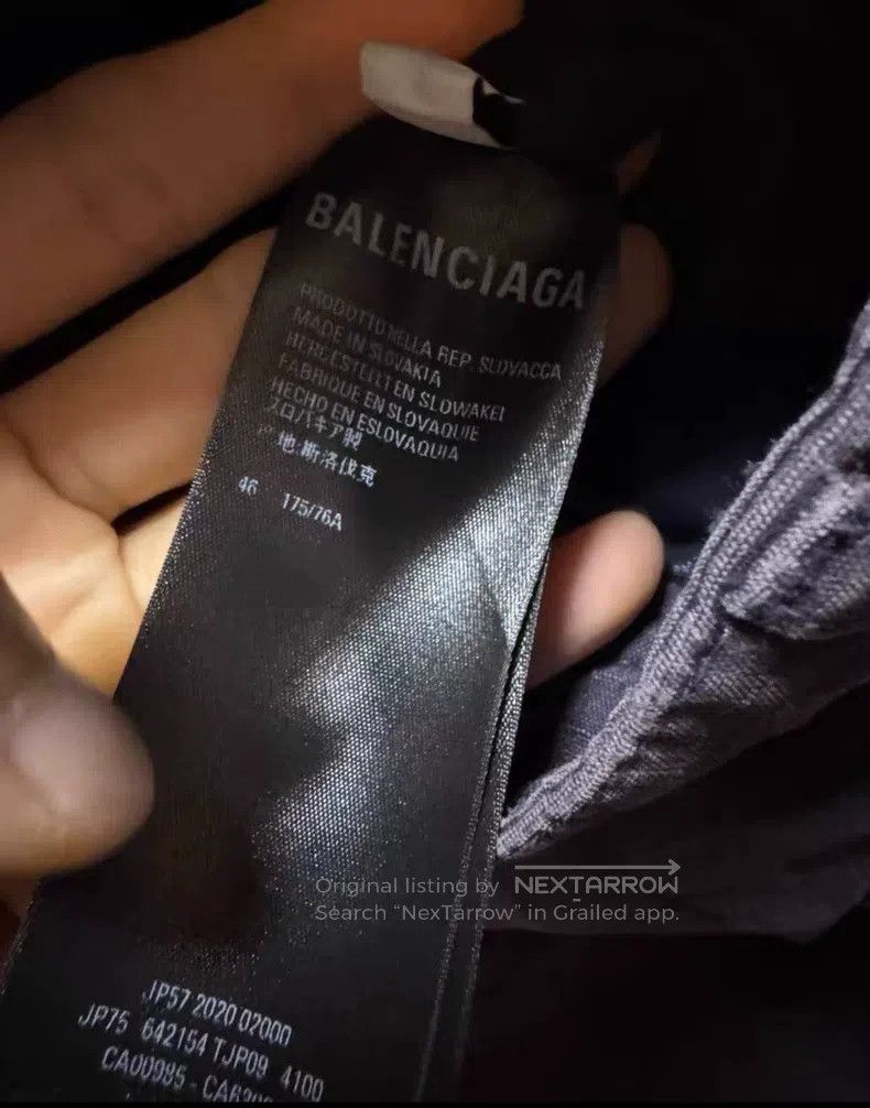 Balenciaga Balenciaga Slightly aged distressed pocket cargo pants Size US 30 / EU 46 - 6 Thumbnail