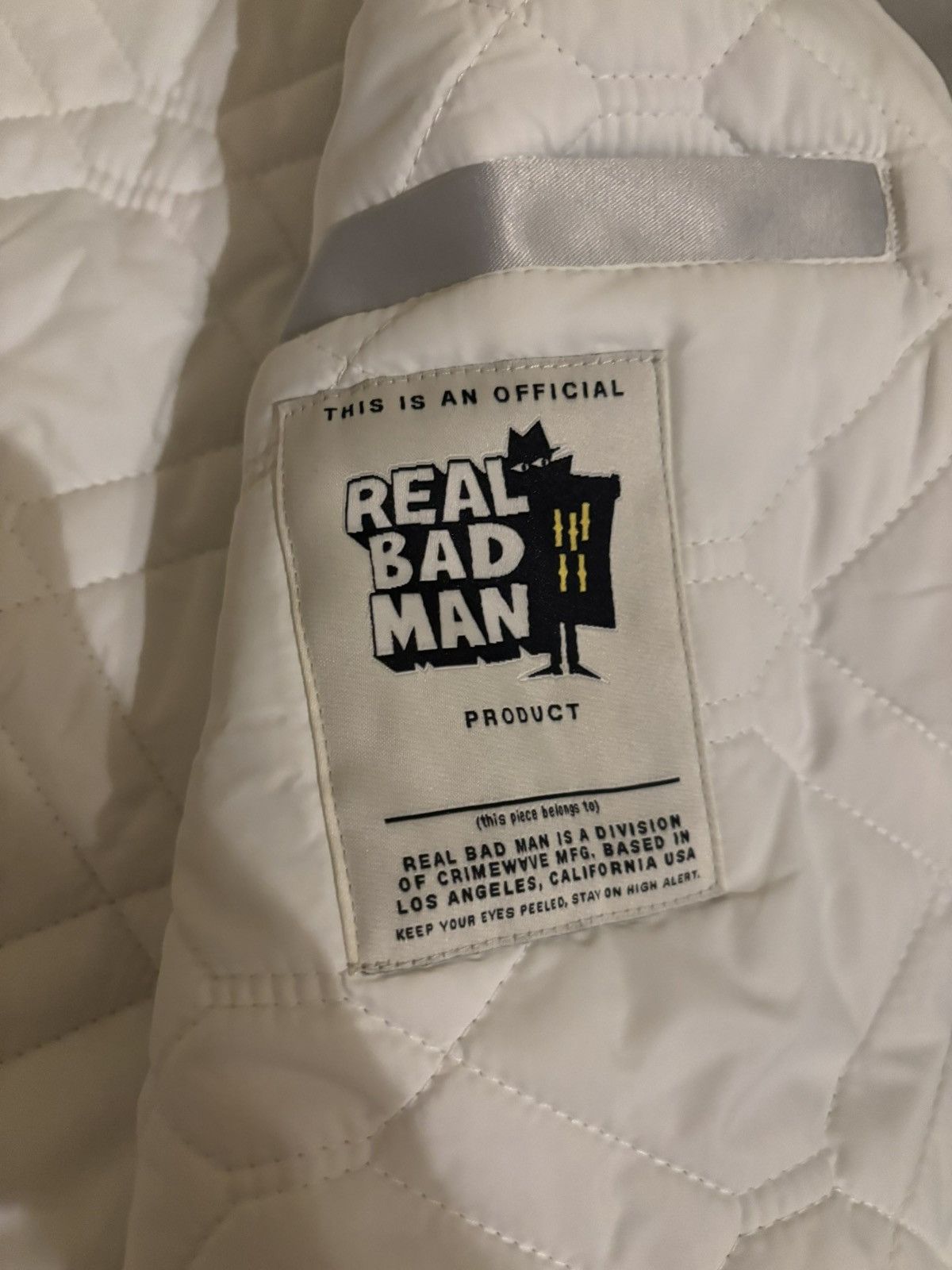 Real Bad Man Real Bad Man Varsity Bomber Size US L / EU 52-54 / 3 - 7 Thumbnail