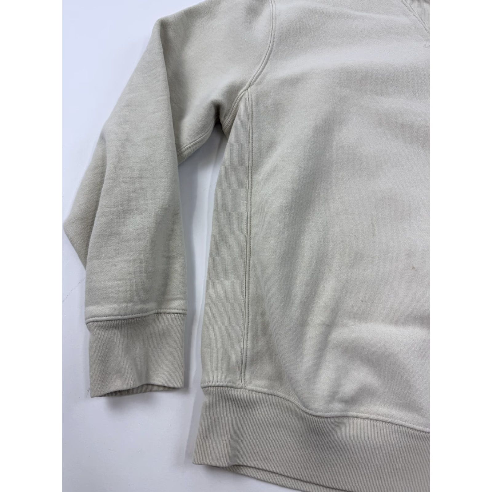J.Crew J.Crew Sweatshirt Mens Small Beige Fleece Crewneck Pullover Solid Basic Size US S / EU 44-46 / 1 - 4 Thumbnail