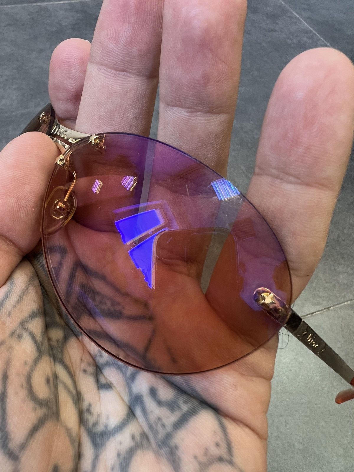 Dior Dior starlight iconic logo y2k coquette core sunglasses Size ONE SIZE - 5 Thumbnail