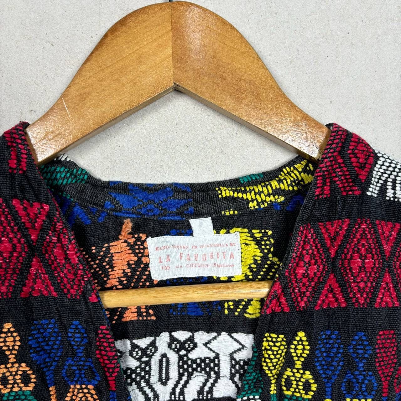 Other Vintage La Favorita Guatemalan Handwoven Cotton Vest M Size US M / EU 48-50 / 2 - 5 Thumbnail