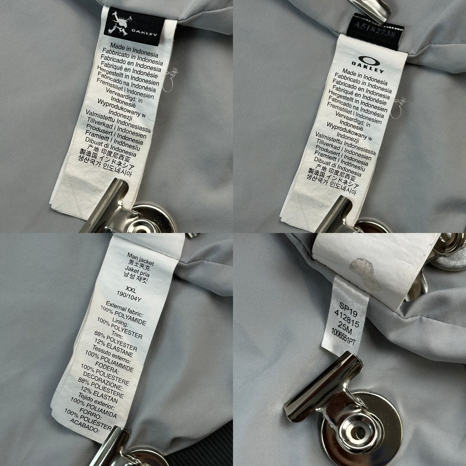 Oakley Oakley Jacket Mens 2XL Colorblock Lightweight Bomber Outdoor Casual Outdoor Size US XXL / EU 58 / 5 - 8 Thumbnail