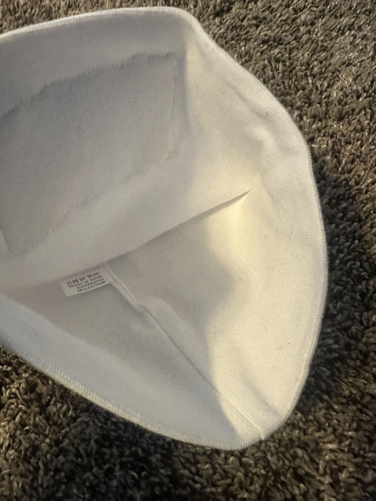 Other Concious Streetwear Apparel Skull Cap Unisex OS White Black Size ONE SIZE - 3 Thumbnail