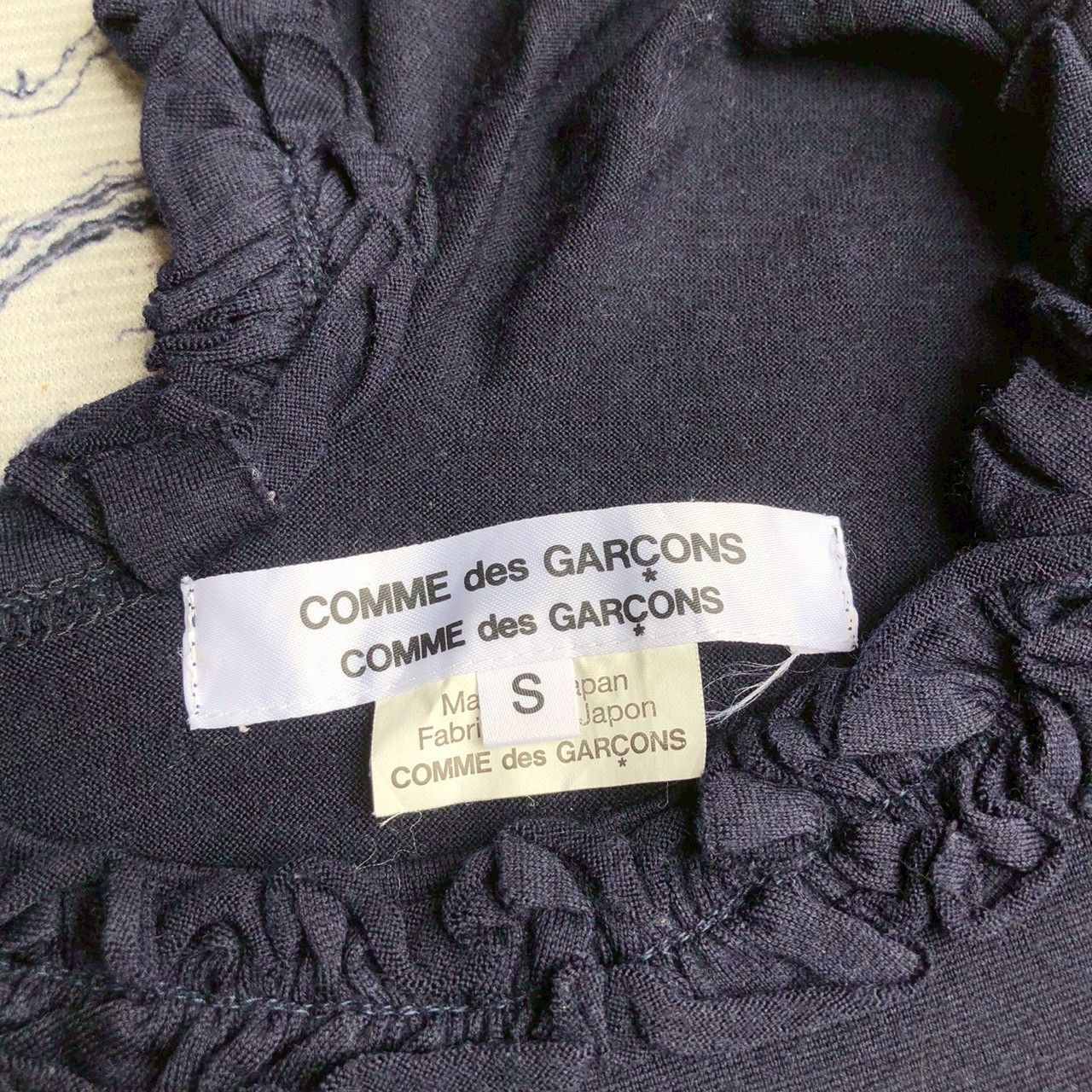 Comme des Garcons Comme des Garcons Wool Ruffle Neck Longsleeve Size S / US 4 / IT 40 - 5 Thumbnail