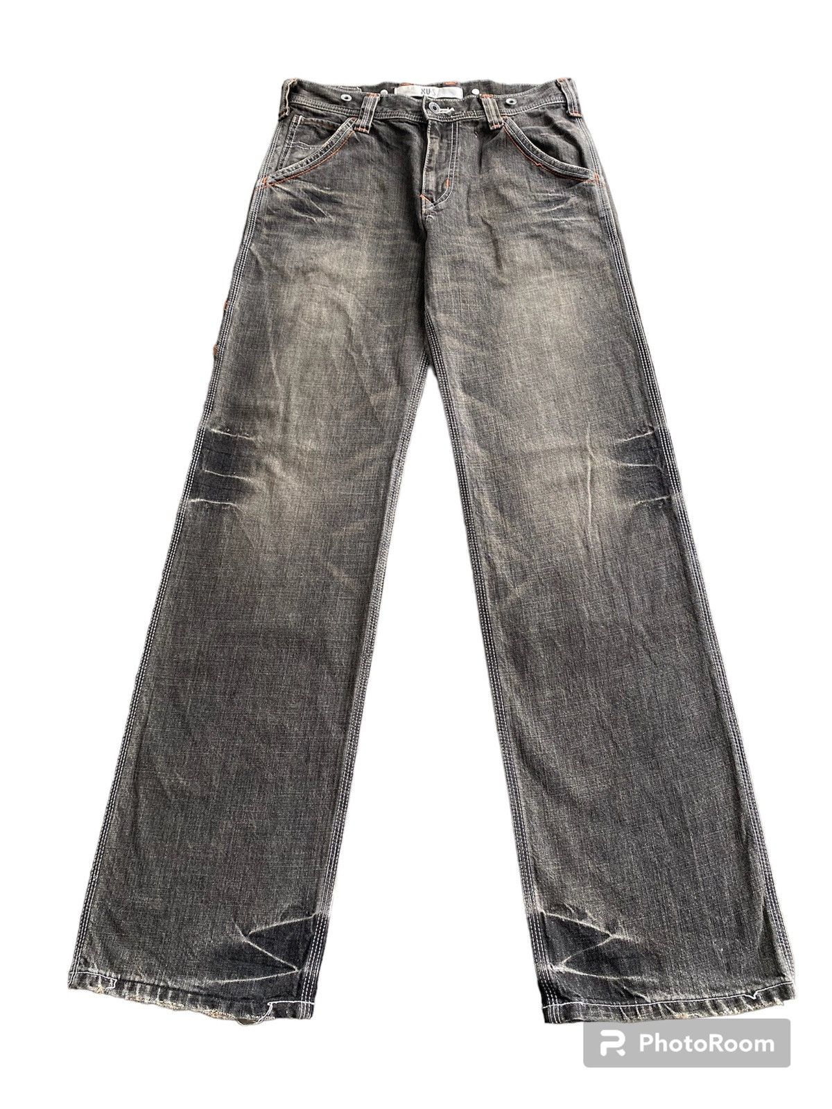 Edwin × Vintage Japan Edwin 405XVS Carpenter Rust Rugged Black Size US 30 / EU 46 - 9 Thumbnail
